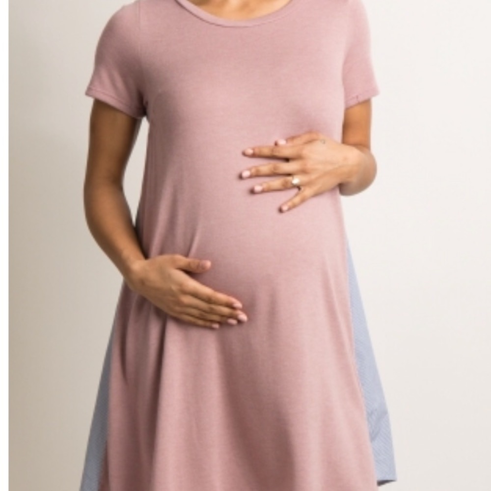 2 for 25- PINK BLUSH Maternity Dress!